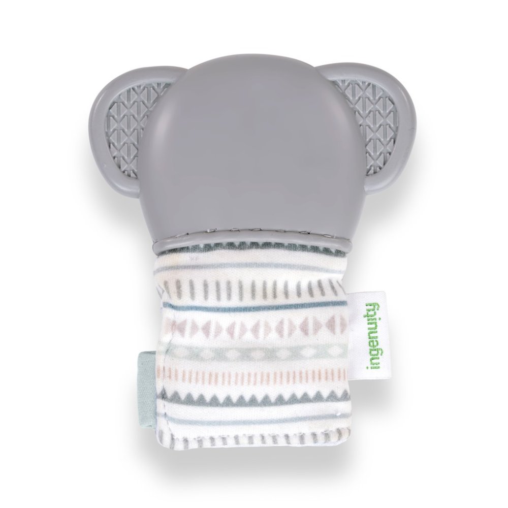 INGENUITY Anneau de dentition/hochet gant éléphant Van 3m+ – Image 3