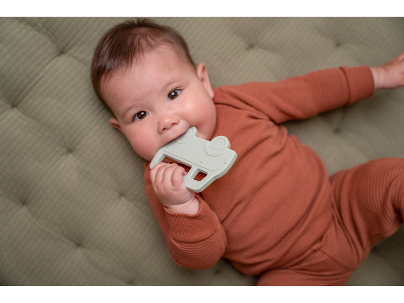 LITTLE DUTCH Kousátko silikonové autobus (obrázek 4)