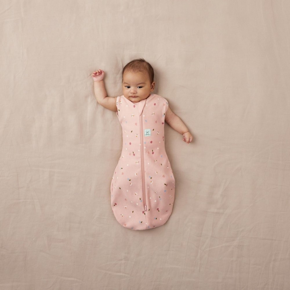 ERGOPOUCH Enveloppement et sac de couchage 2 en 1 Cocoon Daisies 3-6 m, 6-8 kg, 1 tog – Image 6