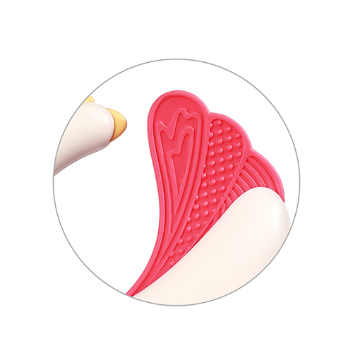 BABYONO Sonaglio con massaggiagengive 3m+ Swan - immagine 5
