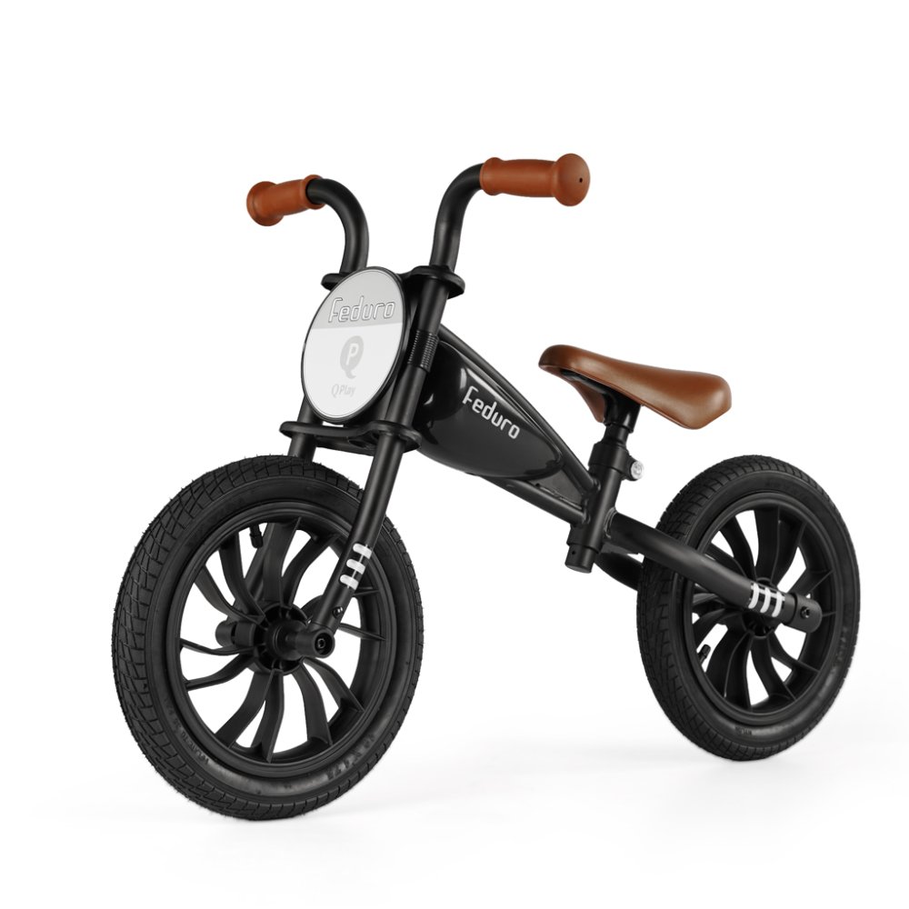 QPLAY Bicicletta senza pedali Feduro Black
