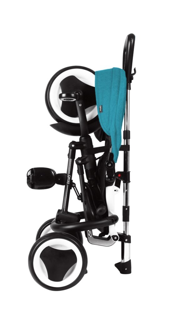Tricycle QPLAY Rito eva Green-blue, âge 10-72 mois – Image 5