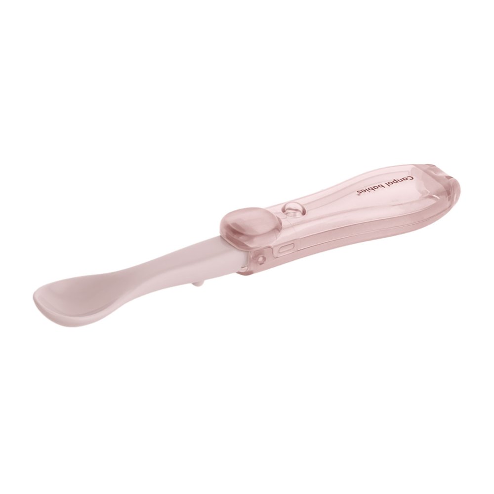 CANPOL BABIES Cucchiaino Pieghevole da Viaggio Rosa - immagine 6