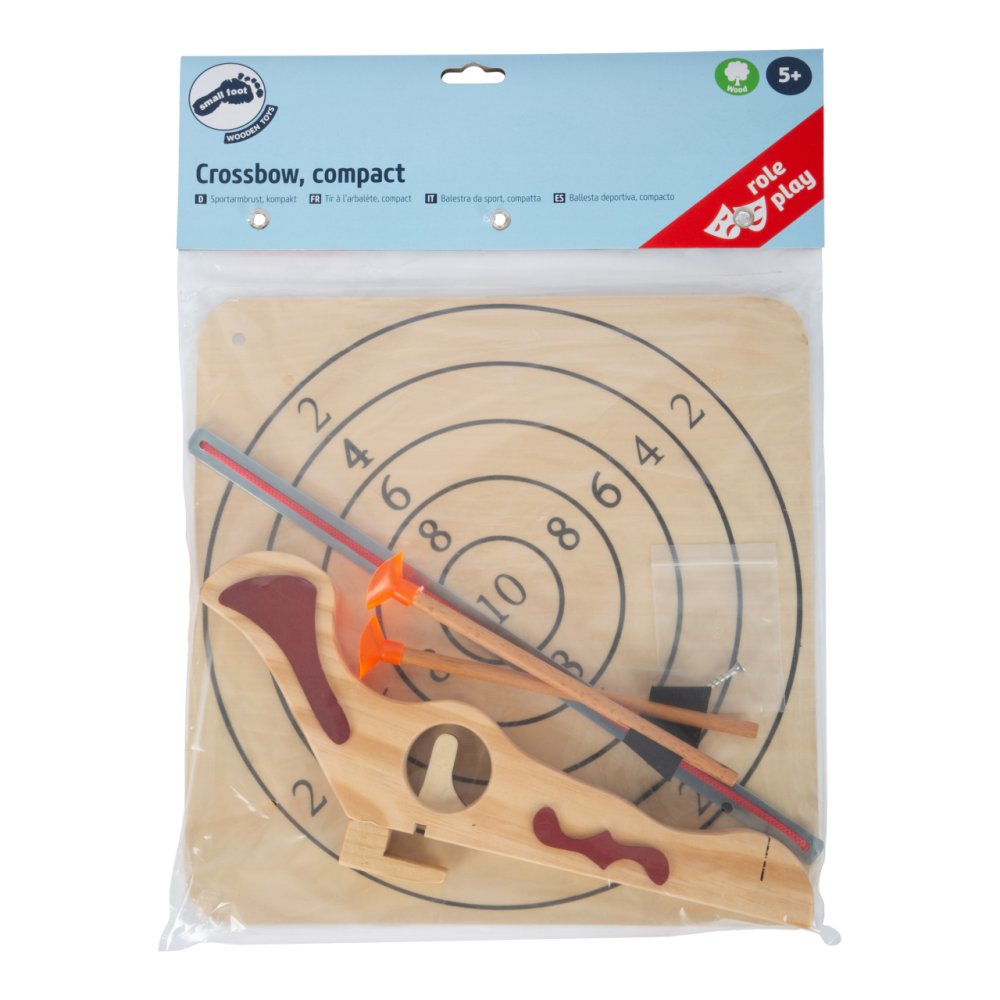 small foot Balestra piccola con frecce e bersaglio - immagine 3