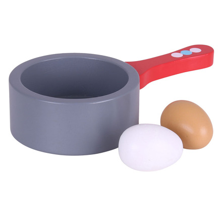 Bigjigs Toys Serpenyő tojással