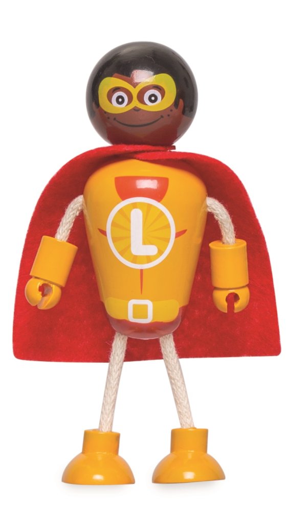 Tidlo Personaggi in legno Supereroi - immagine 3