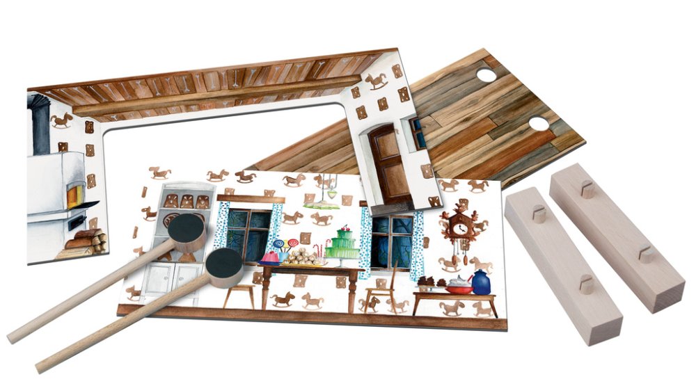 Detoa Teatrzyk Magnetyczny Domek z Piernika - obrazek 5