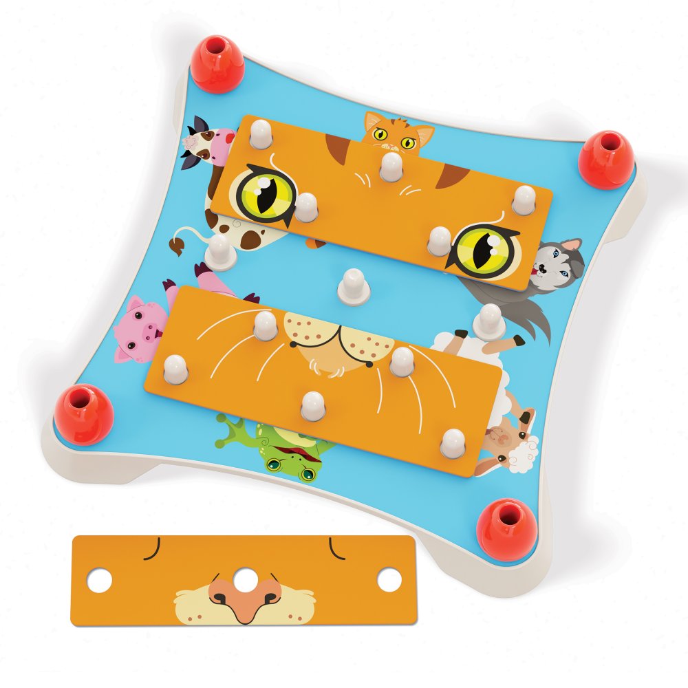 Quercetti Puzzle Visages d'animaux – Image 3