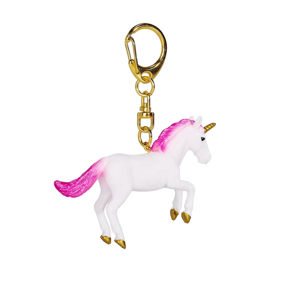 Mojo Porte-clés Licorne au galop rose néon – Image 4