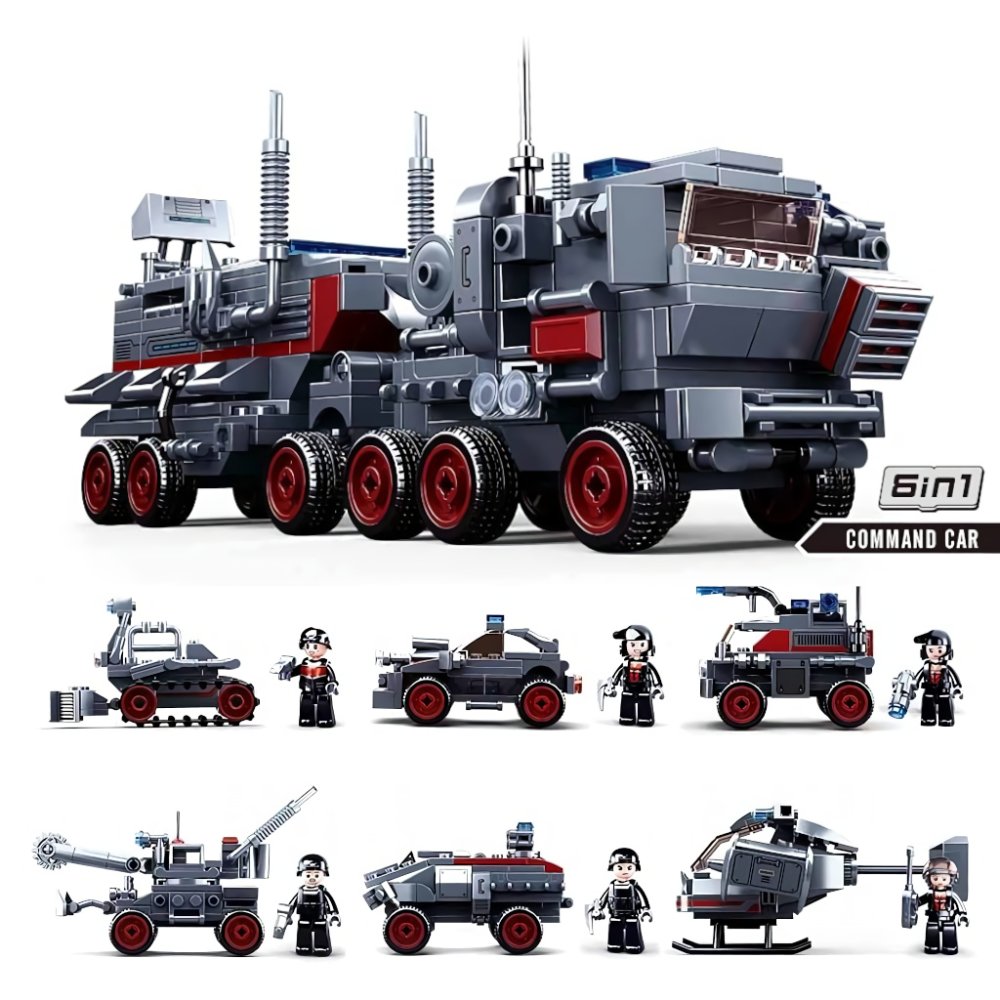 Sluban Space War M38-B0926 Pojazd dowodzenia 1 część