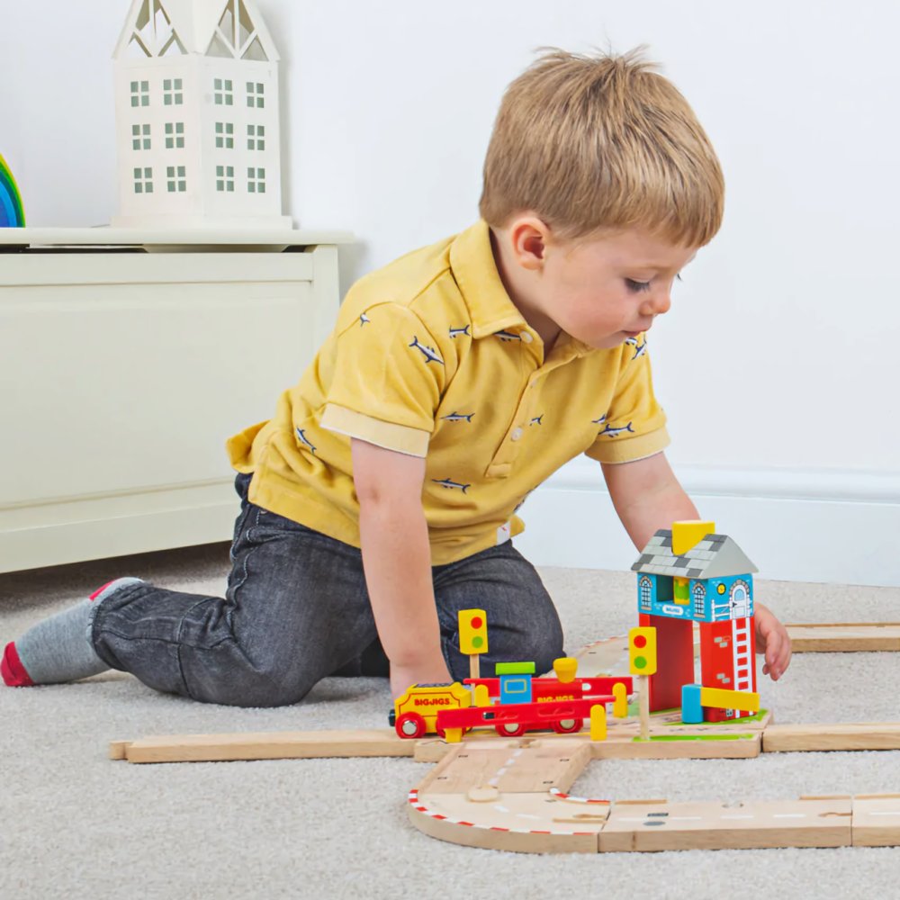 Bigjigs Rail Szlabany z sygnalizacją - obrazek 2