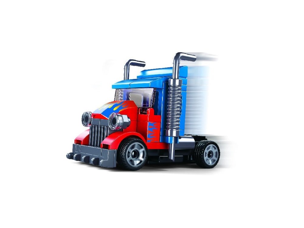 Sluban Power Bricks M38-B0933D Camion à rétrofriction Tracteur