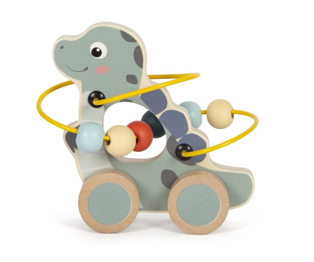 small foot Játékkocsi gyöngyös labirintussal Dino - Image 5