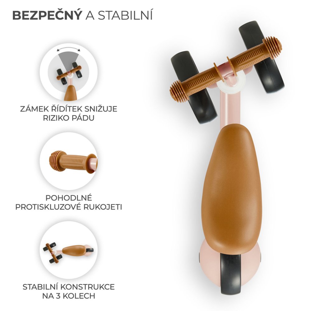 KINDERKRAFT Bicicletta senza pedali Cutie Pink - immagine 5