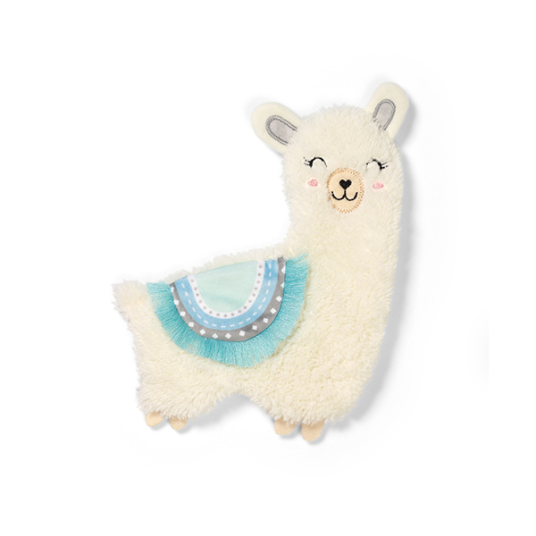 BABYONO Zabawka przytulanka Lama Lulu niebieska 0m+