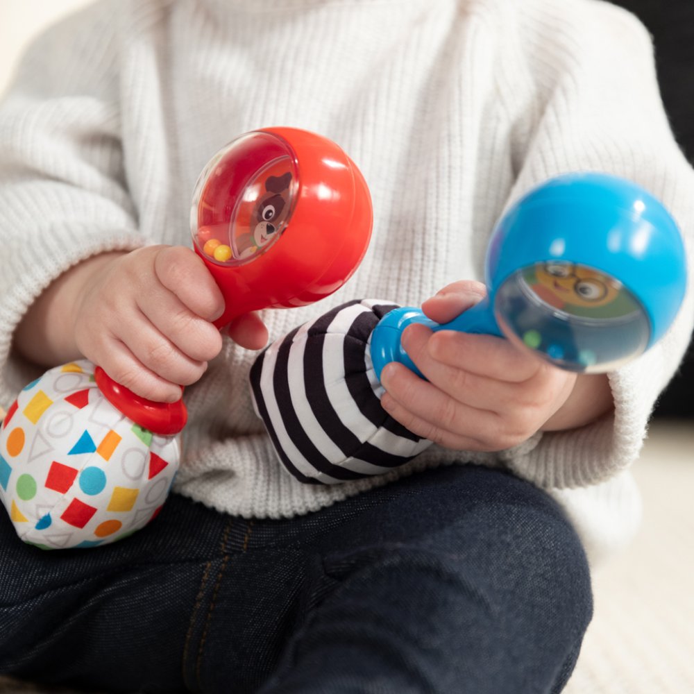 BABY EINSTEIN Hračka chrastítko Shake & Groove™ 2ks, 3m+ (obrázek 11)