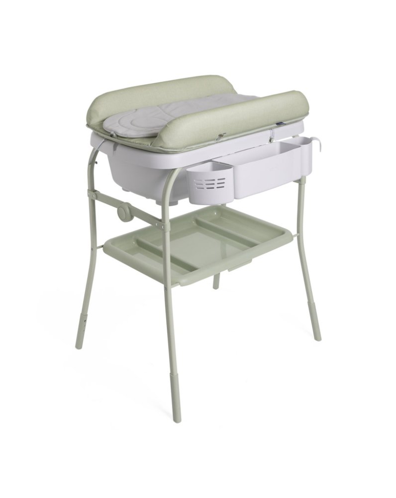 CHICCO Fasciatoio con vaschetta Cuddle & Bubble - Oasis 0m+, fino a 11kg