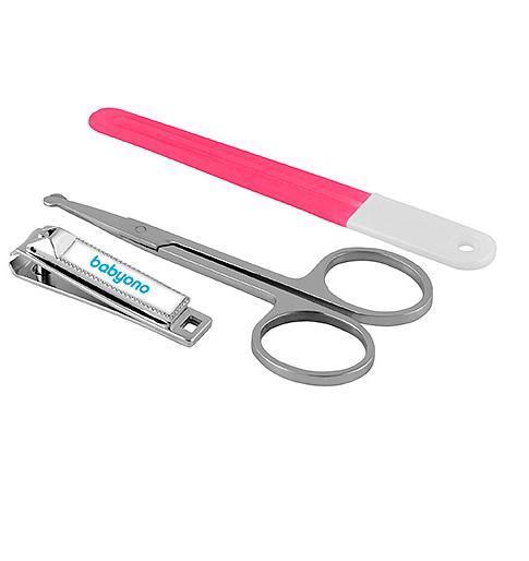 BABYONO Gyermek manikűr szett piros