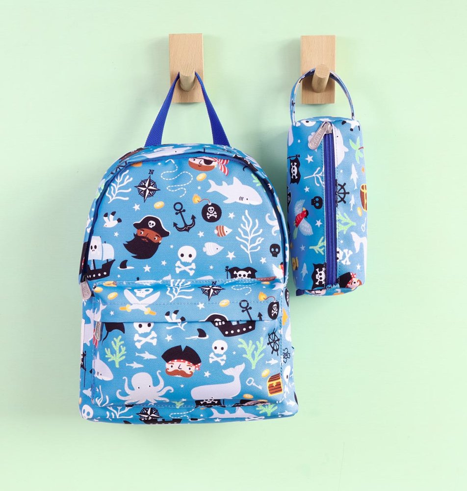 A Little Lovely Company - mochila infantil pequeña - piratas - Imagen 4