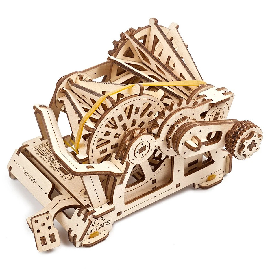 Ugears Puzzle mécanique en bois 3D STEM variateur éducatif