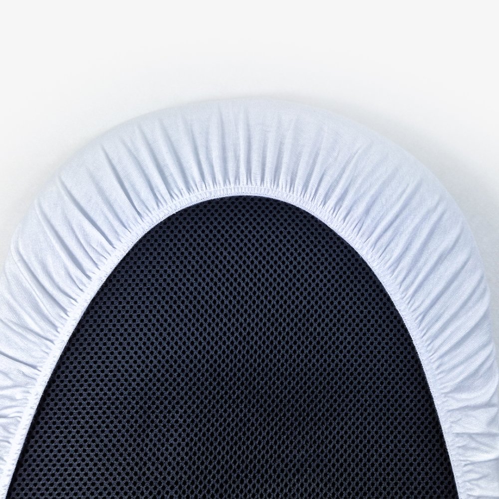 BAMBUS babakocsi lepedő - fehér - Image 4