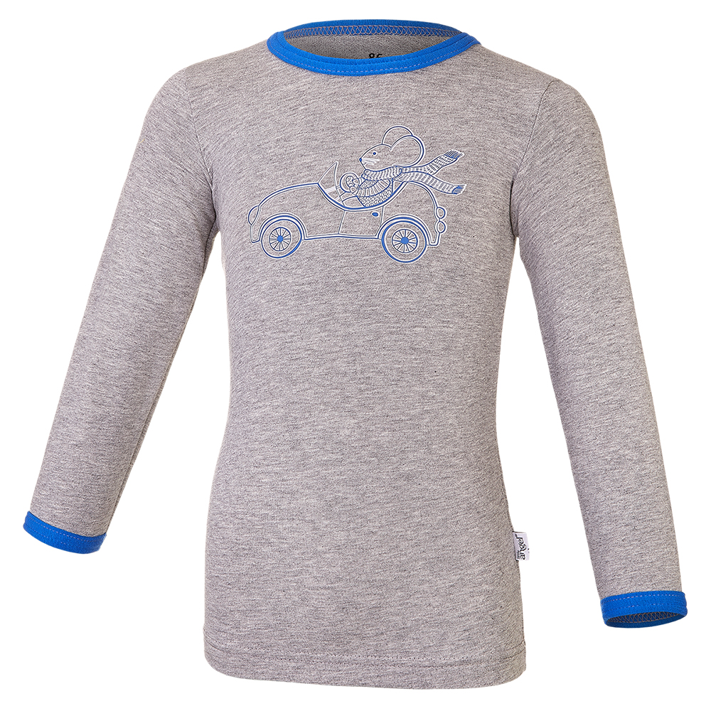 T-Shirt Gleiter Bild DR Outlast® - Grau meliert 86