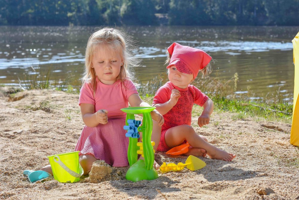 Gonna a ruota - rosa antico scuro 104 - immagine 4