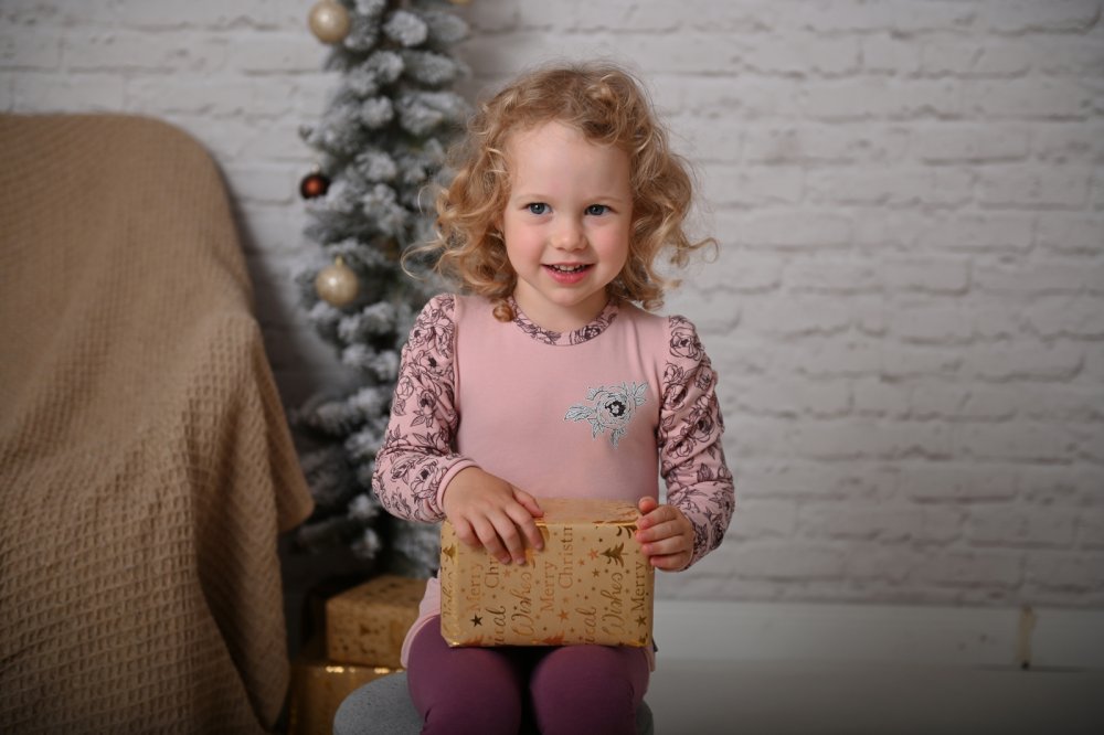 T-shirt fille smyk DR TISK Outlast® - vieux rose clair 98 – Image 7