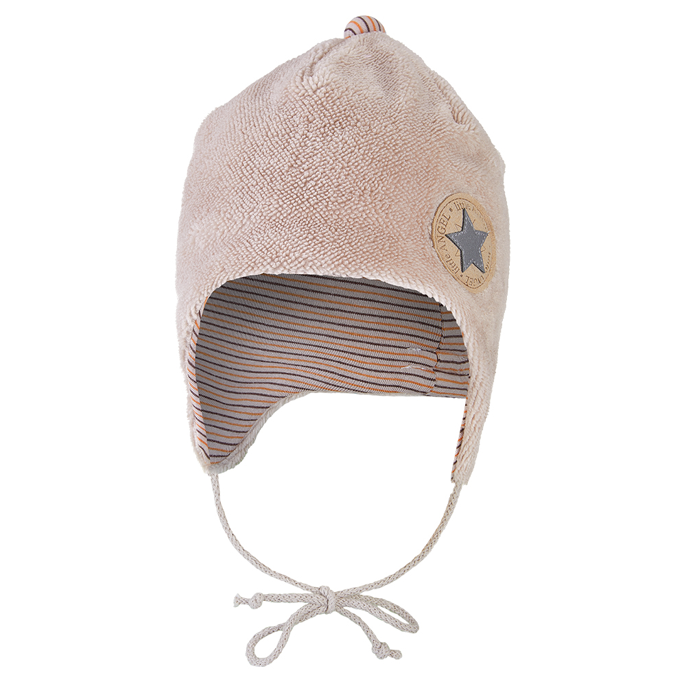 Bonnet MAZLÍK BAMBOU Outlast® - latte 2 | 39-41 cm