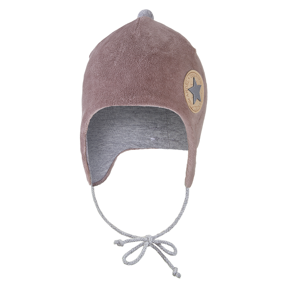 Bonnet NICKI Outlast® - marron clair 1 | 36-38 cm