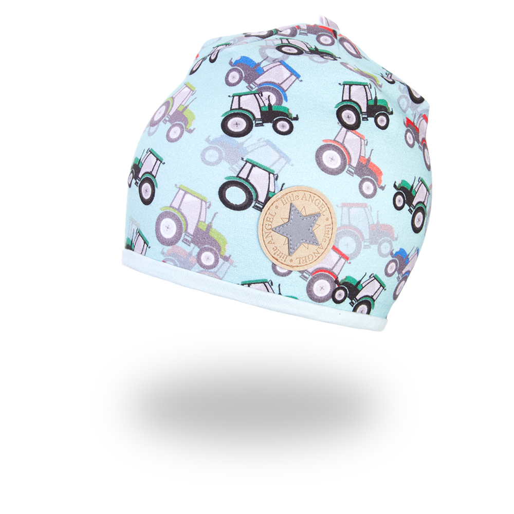 Mütze mit Outlast® gefüttert - Traktor/Hellmint 4 | 45-48 cm