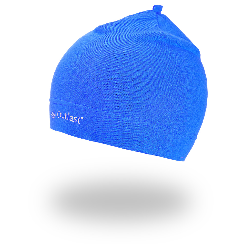 Bonnet coulissant extensible Outlast ® - bleu royal 1 | 36-38 cm