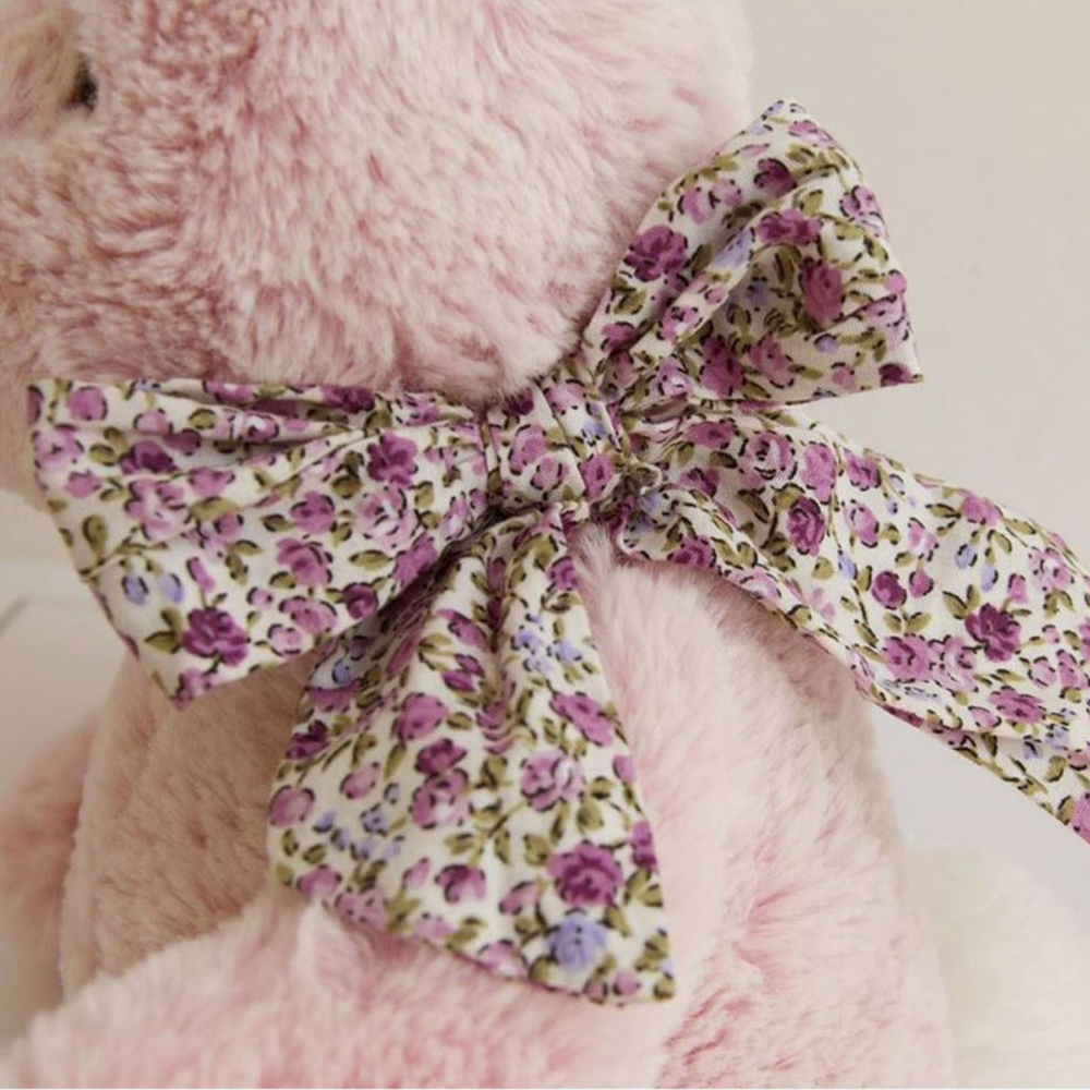 Doudou Histoire d´Ours Plyšový kamarád růžový králíček 50 cm (obrázek 6)