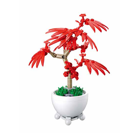 Sluban Flowers M38-B1075A Tropická rostlina v květináči