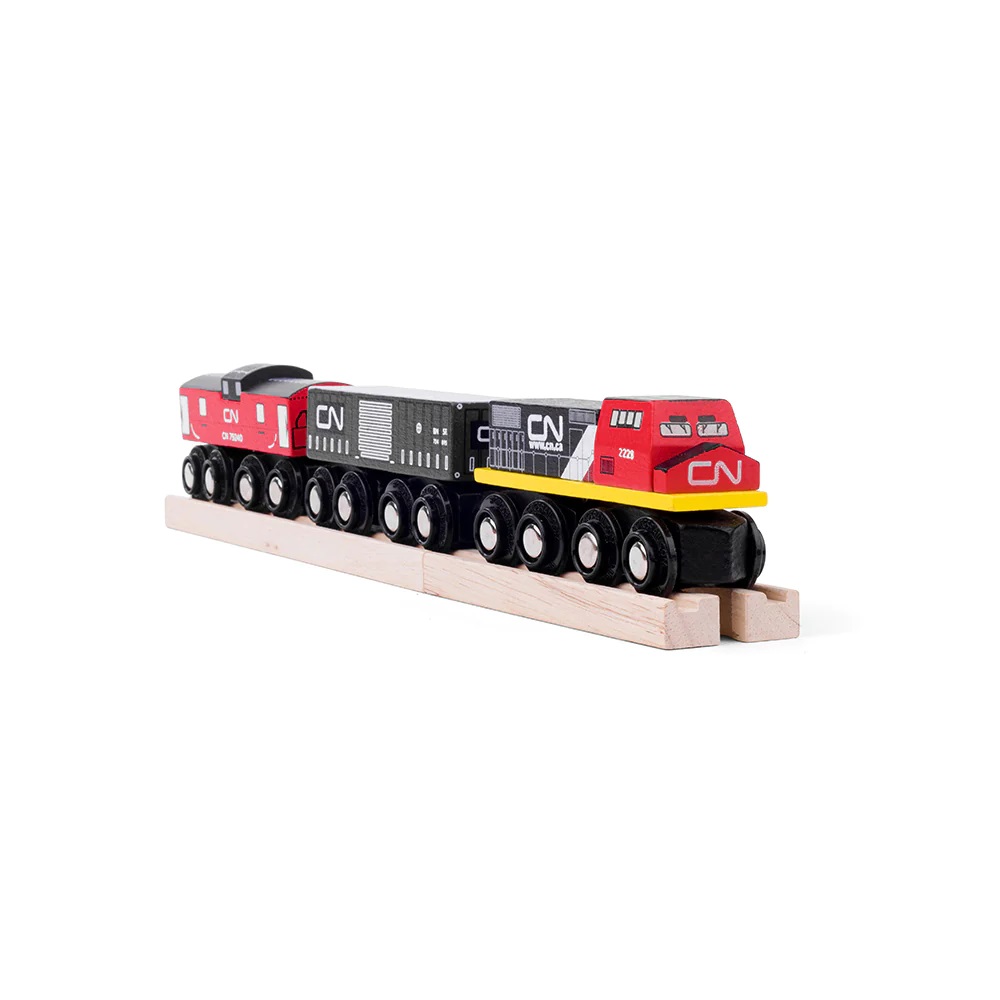 Bigjigs Rail CN nákladní vlak + koleje (obrázek 3)