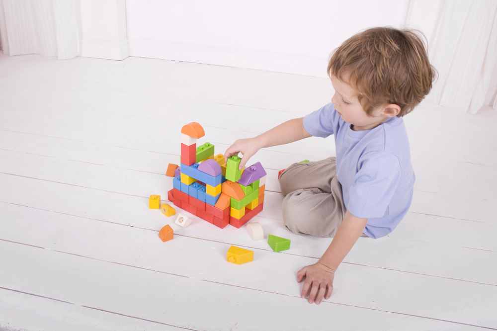 Bigjigs Baby Dřevěné Spojkostky Primary set (obrázek 6)