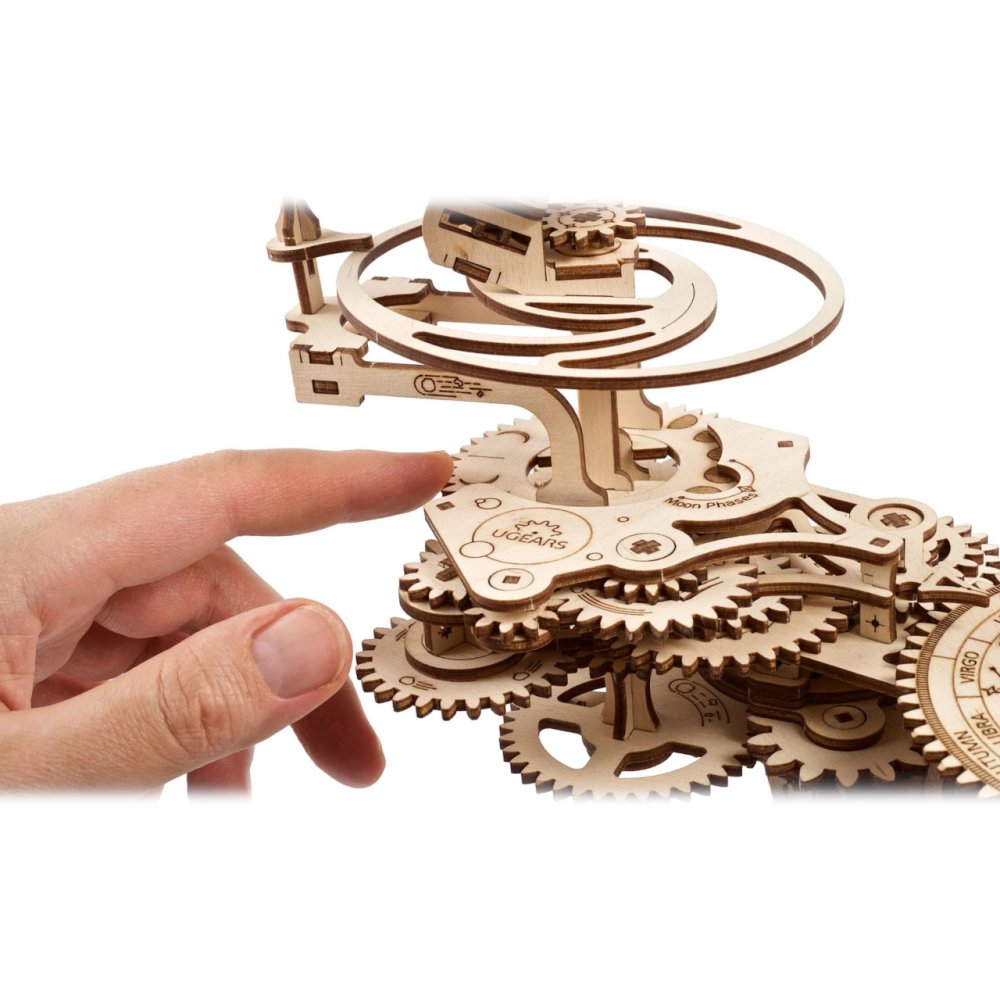 Ugears 3D dřevěné mechanické puzzle Tellurium (obrázek 10)