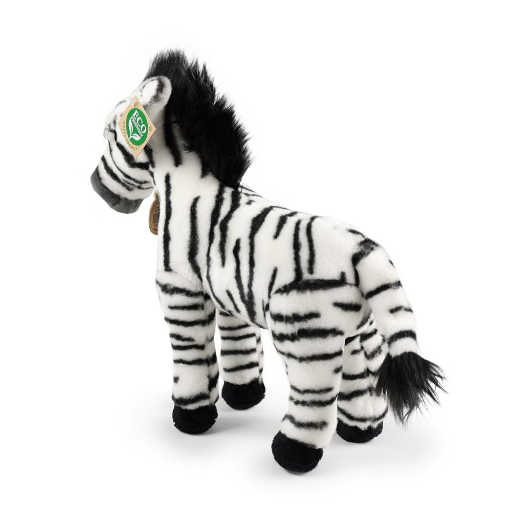 Rappa Plyšová zebra stojící 30 cm ECO-FRIENDLY (obrázek 4)