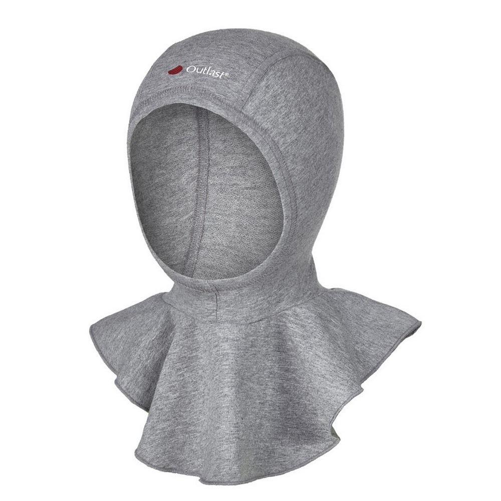 Pasamontañas de deslizamiento Outlast® - gris jaspeado 1 | 36-38 cm