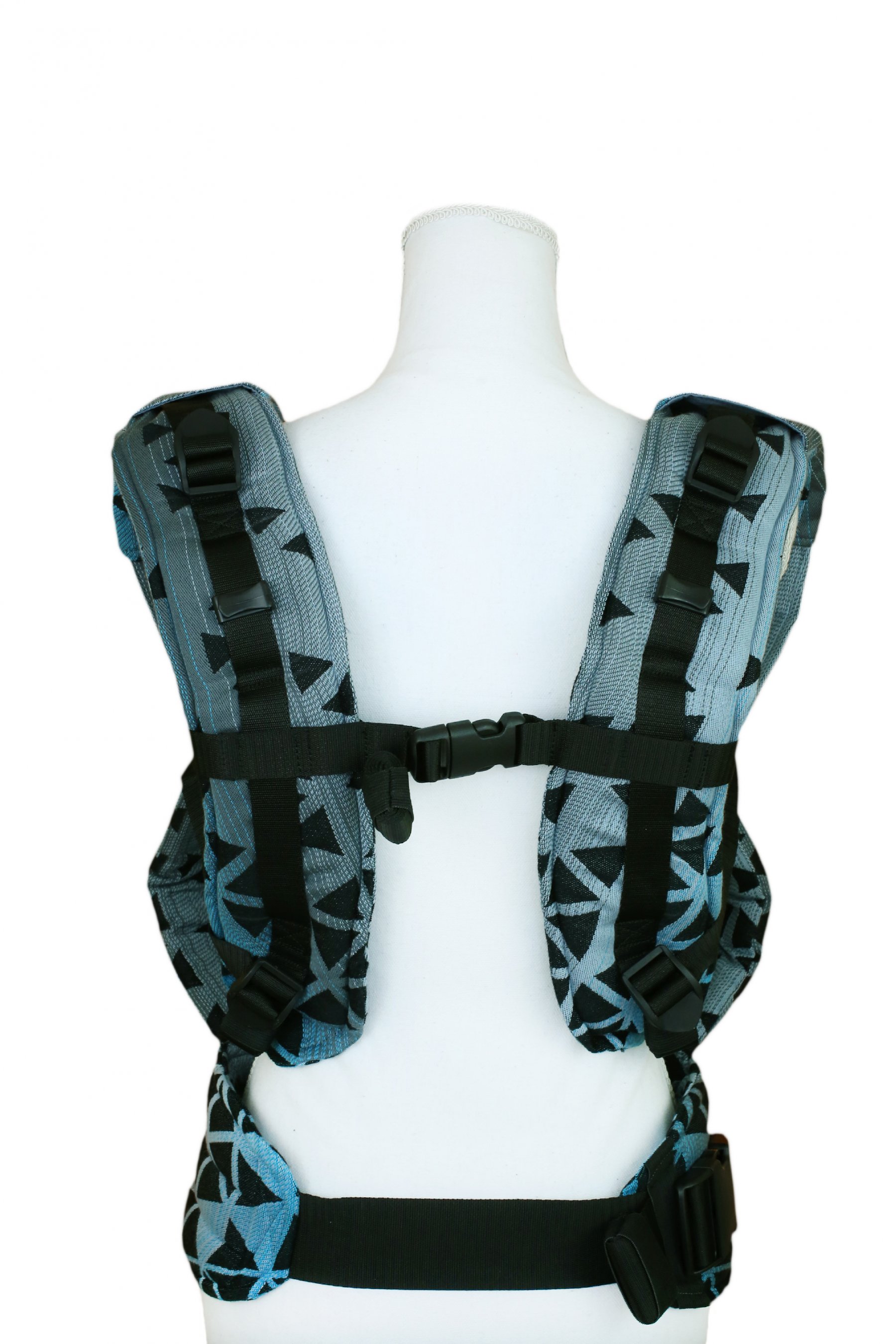 Baby Carrier Be Lenka 4ever - Triangle - Sapphire Classic, No Crossing