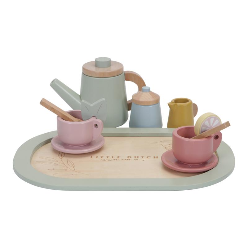 LITTLE DUTCH Čajový set dřevěný (obrázek 7)