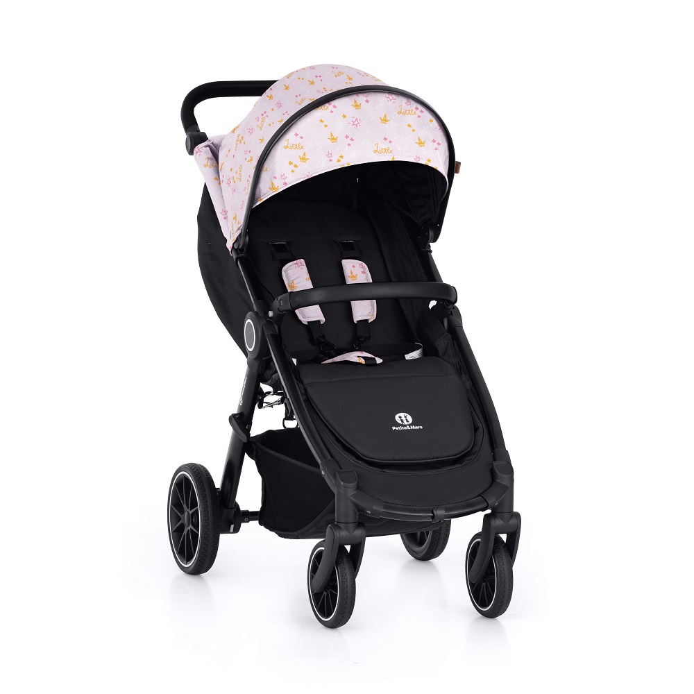 PETITE&MARS Stroller Street+ RWS Black + Canopy Limited 100 Kingdom