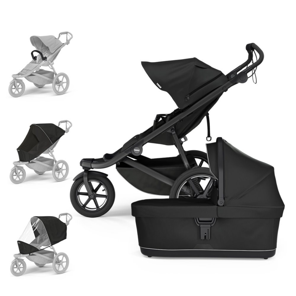 THULE Kolica Urban Glide 3 Black/Black Set L