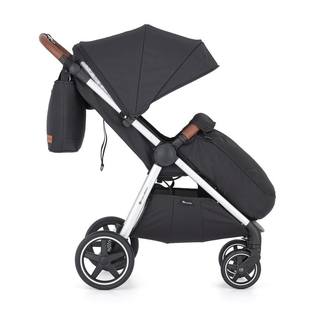 PETITE&MARS Poussette De Sport Royal2 Silver Perfect Black