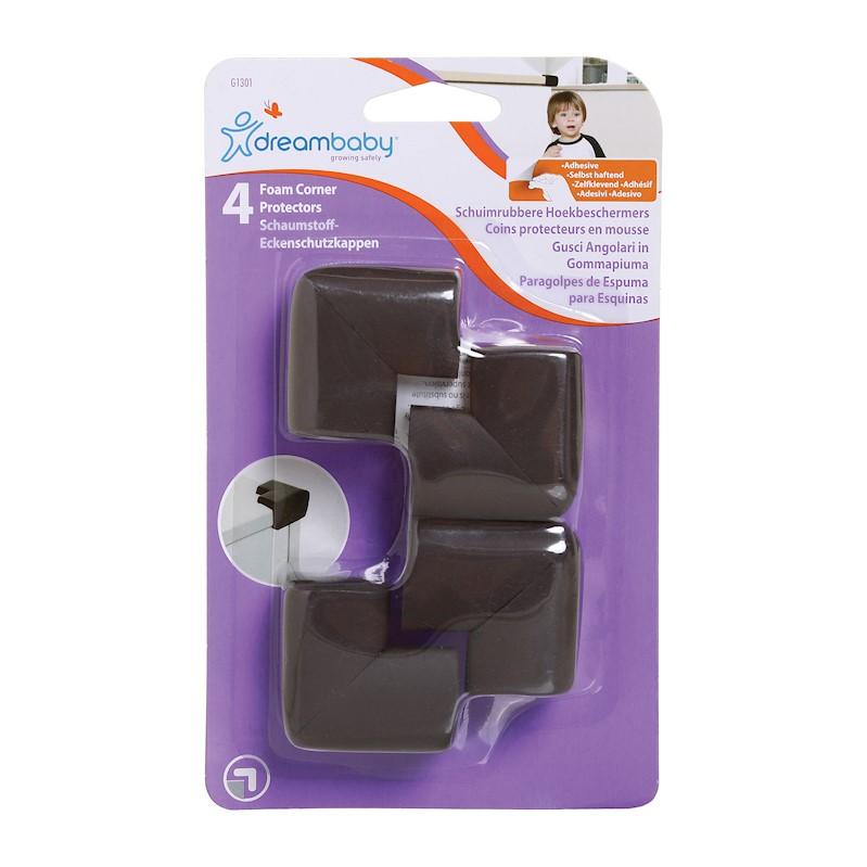 DREAMBABY Protection D'angle 4 Pièces - Marron