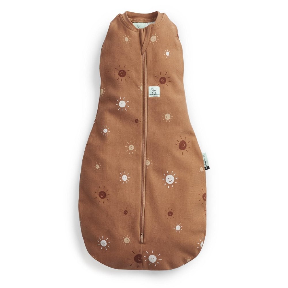 ERGOPOUCH Swaddle Och Sovsäck 2in1 Cocoon Sunny 0-3 M, 3-6 Kg, 0,2 Tog