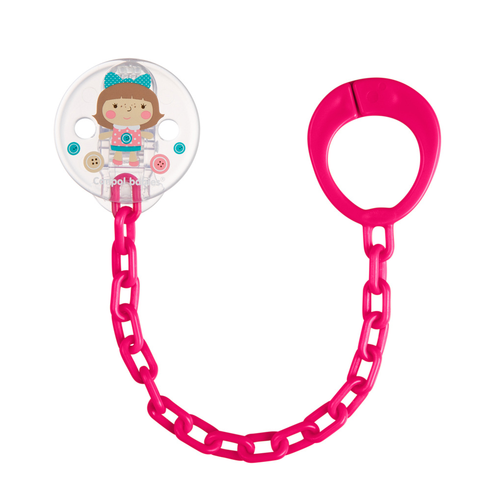 CANPOL BABIES Toys Schnullerkette - Rosa