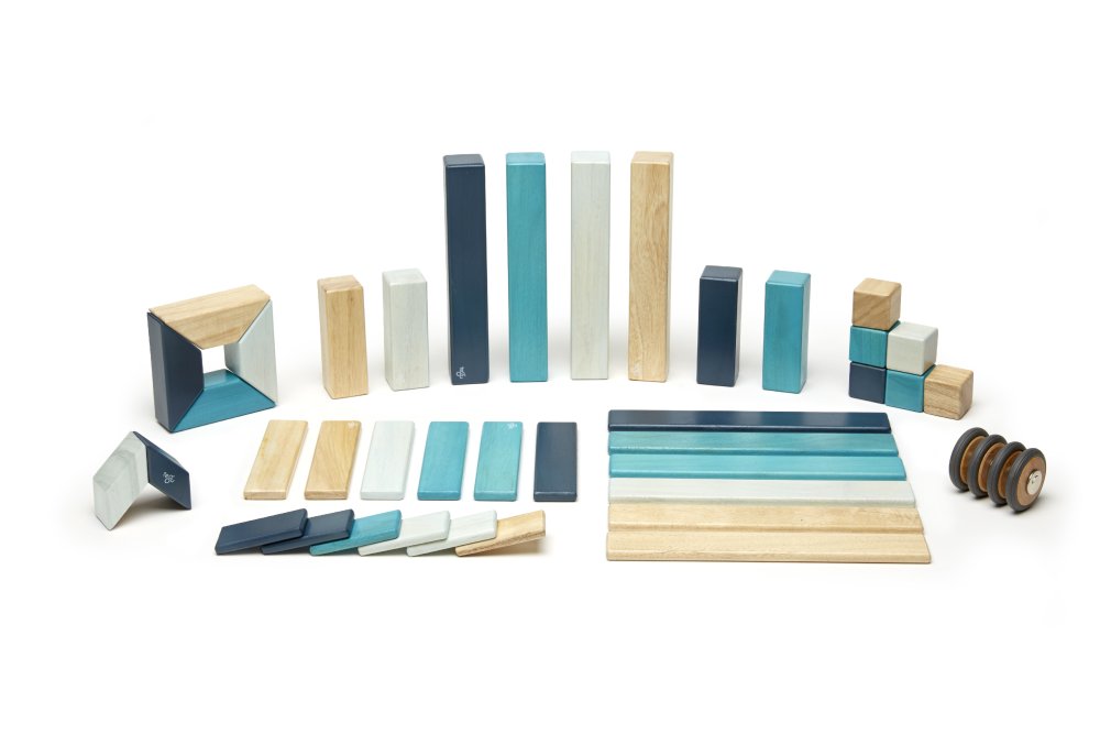 Magnetic Kit TEGU Blue - 42 Parts