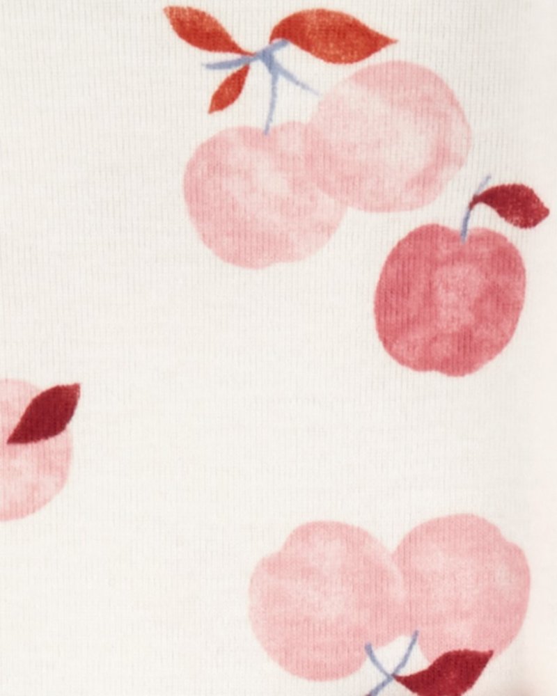 Body à manches longues CARTER'S rose/bleu à fleurs pour fille, 4 pièces, 9 m/taille. 74 – Image 3