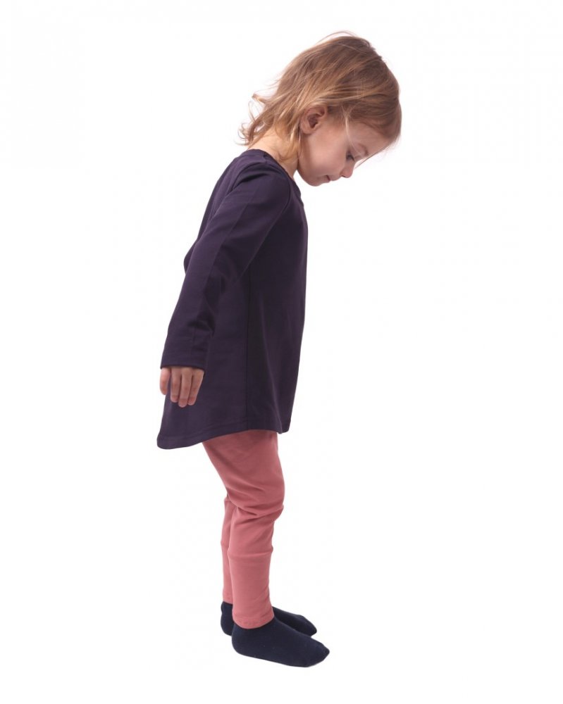 Leggings pour enfants, vieux rose 122 – Image 4